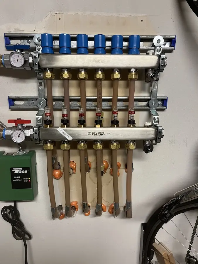 Plumber performing Leak Detection at a residential property in Little Rock